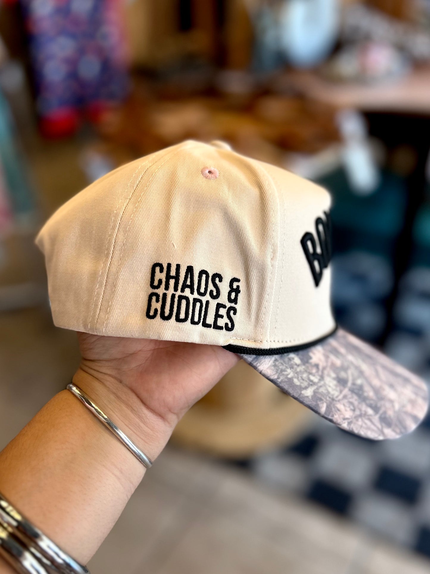 Boy mom hat