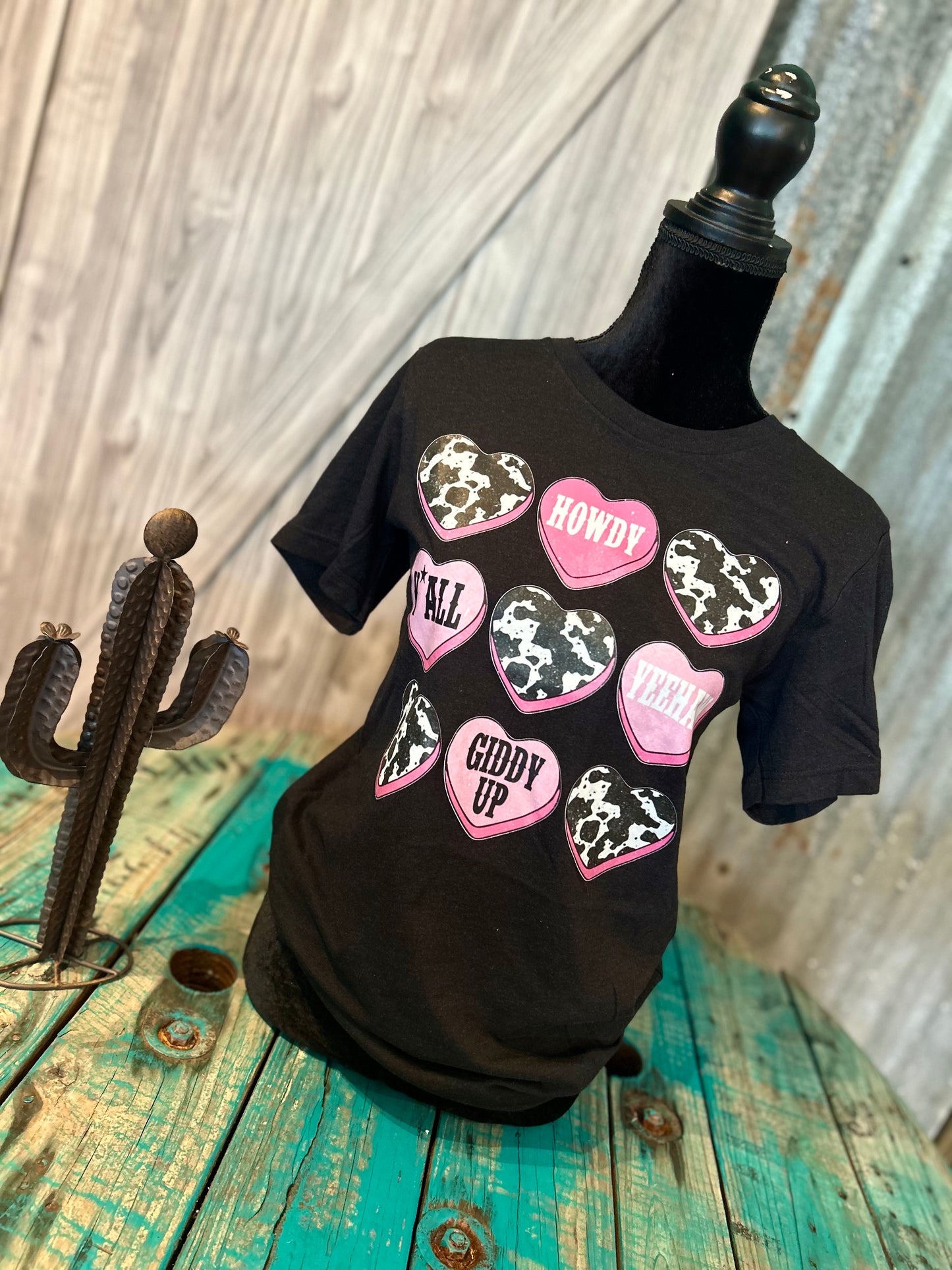 Giddy up Valentine tee