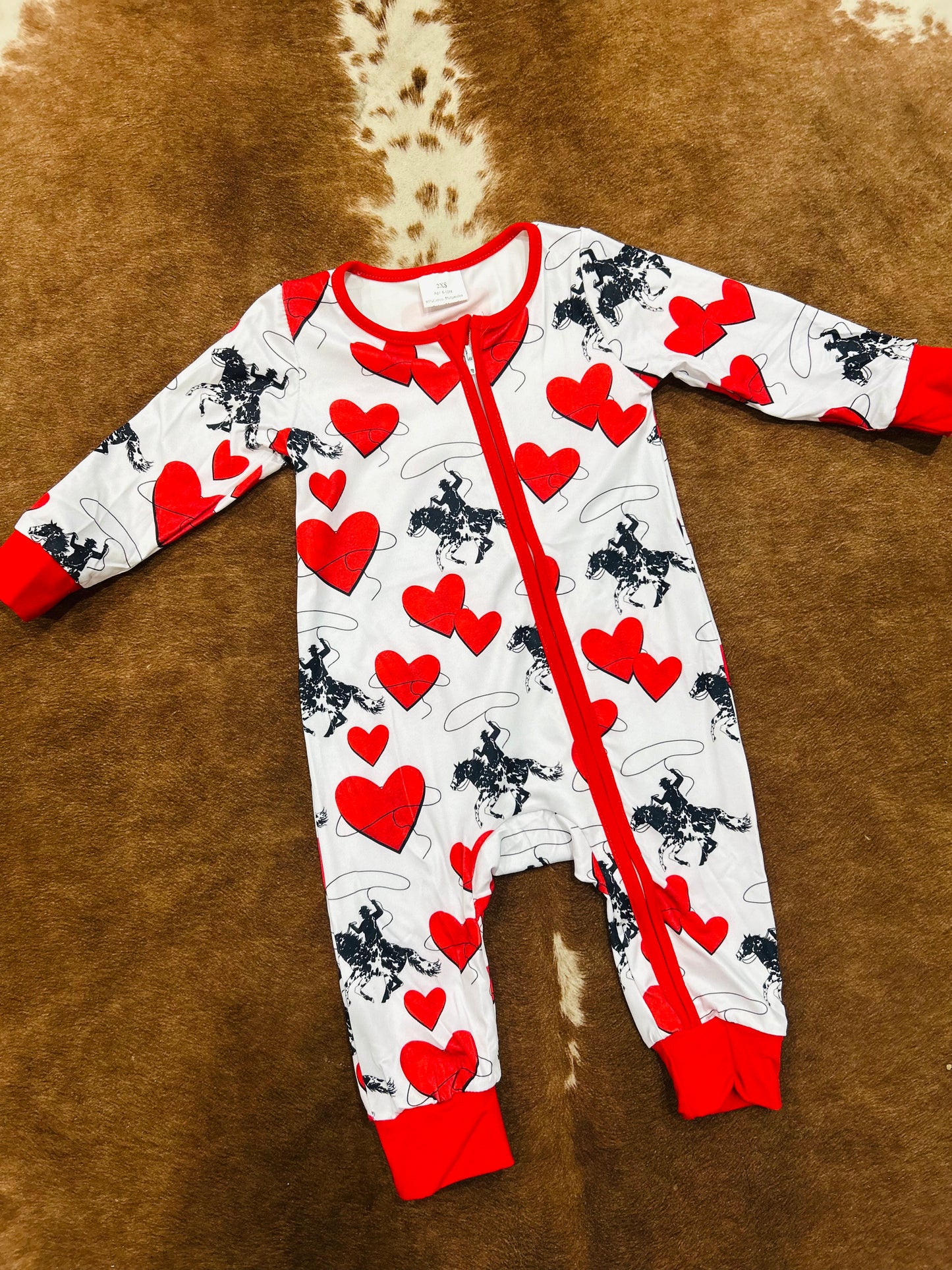 Lasso cowboy romper
