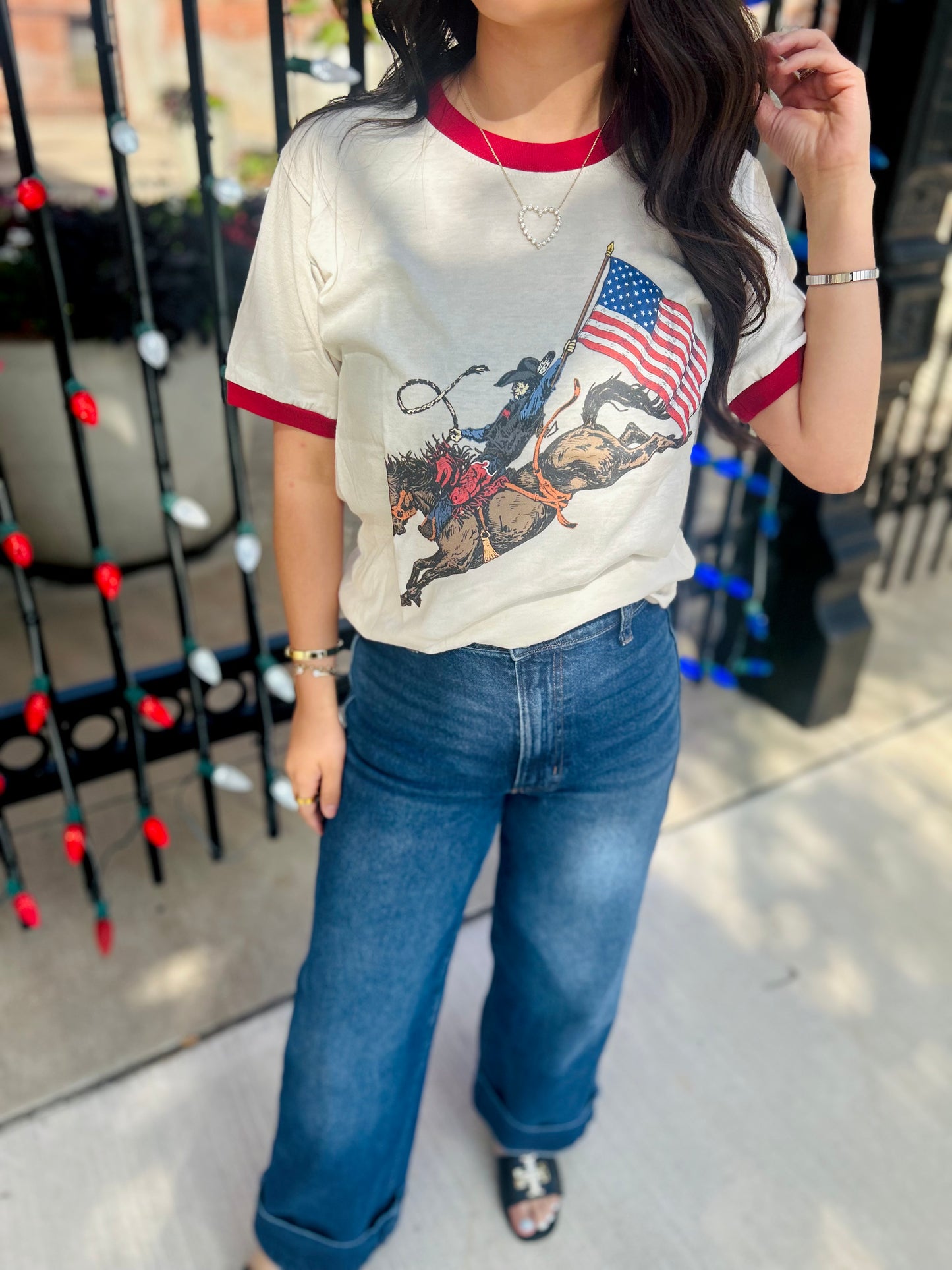 USA cowboy top