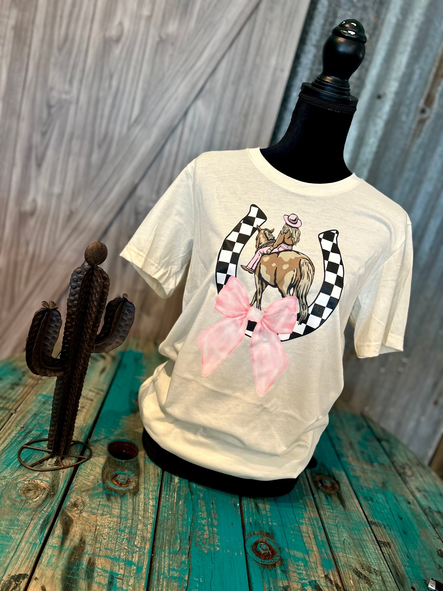 Coquette Cowgirl tee