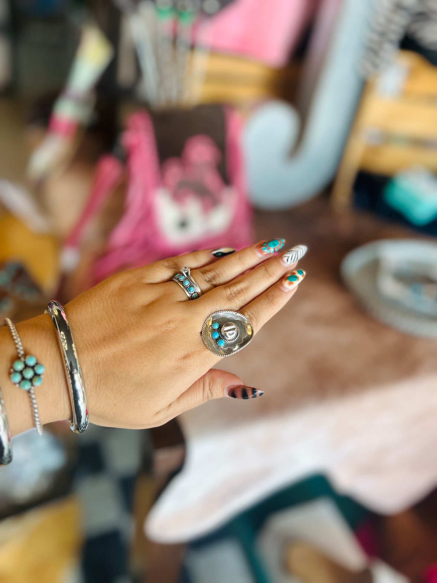 Cowboy hat ring