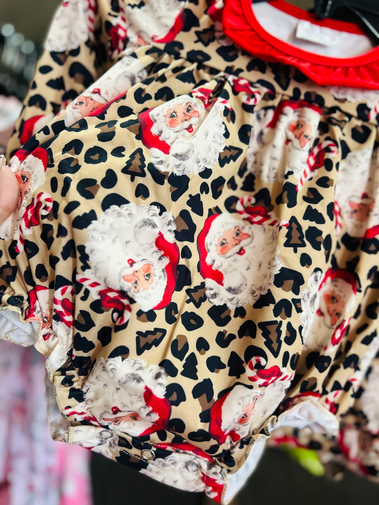 Santa’s gone wild onesie