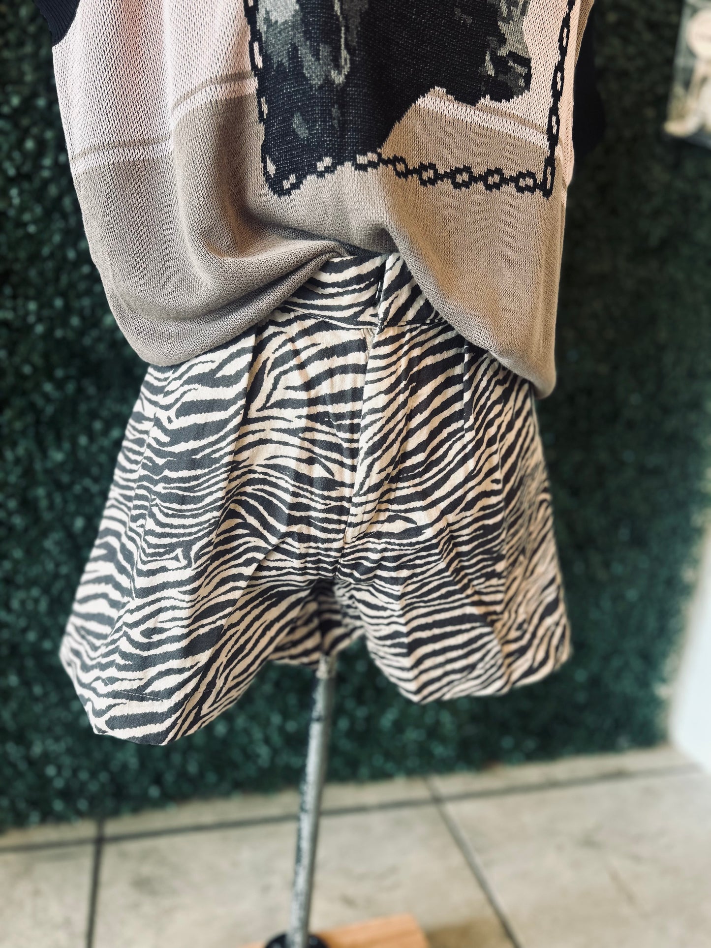 Zebra shorts