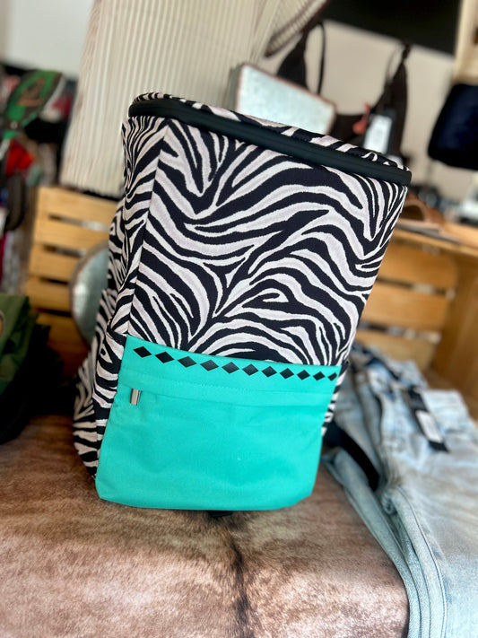 Back pack cooler (zebra)