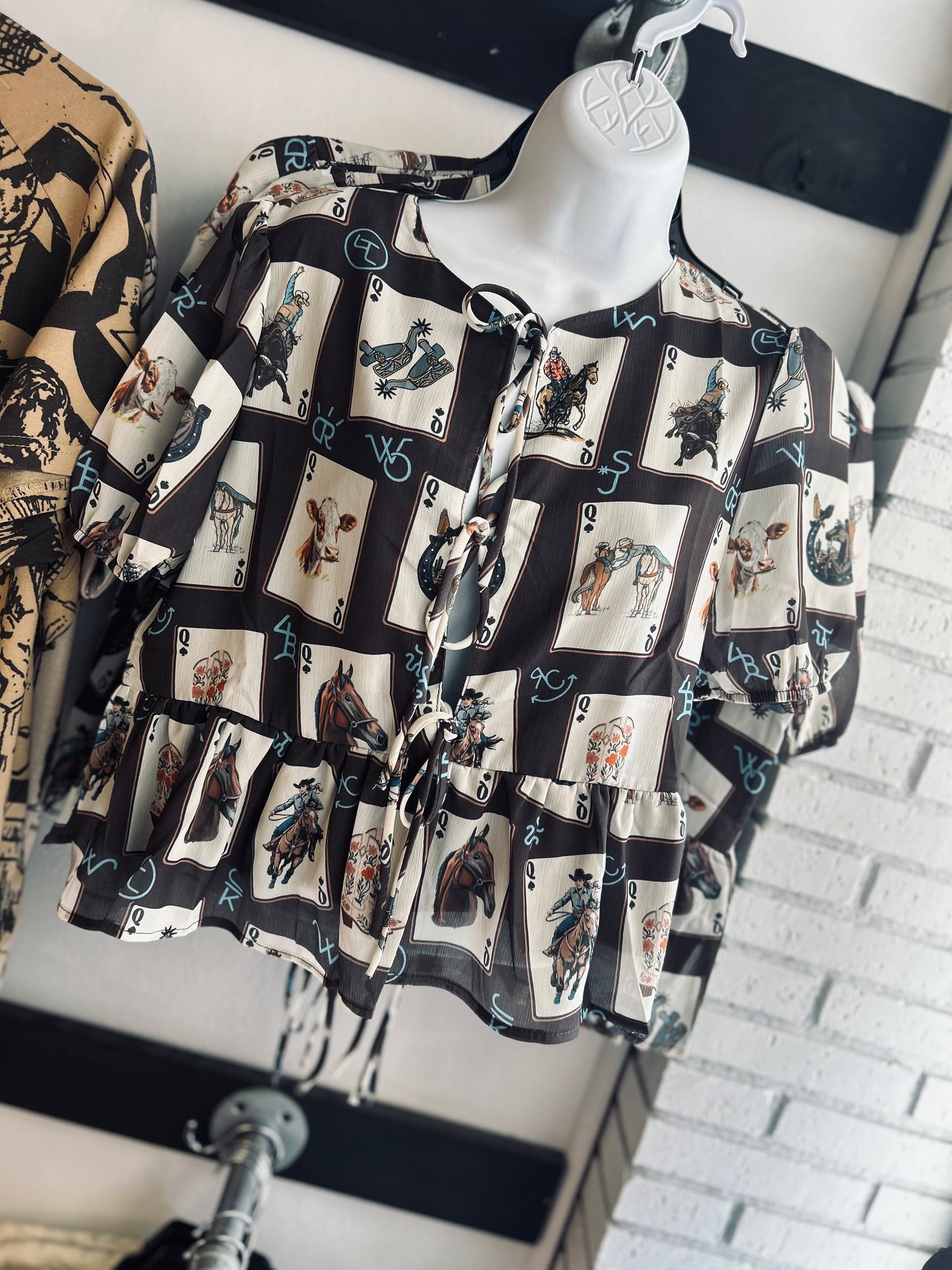 Cowgirl poker top