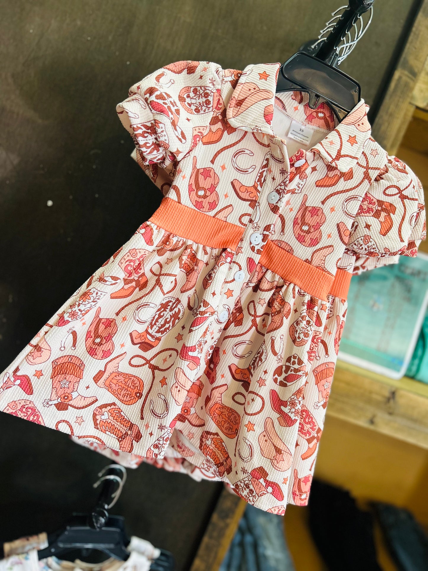 Fall cowgirl dress