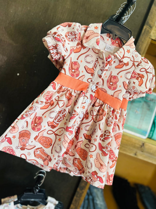 Fall cowgirl dress