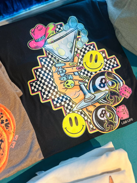 Punchy martini Tee