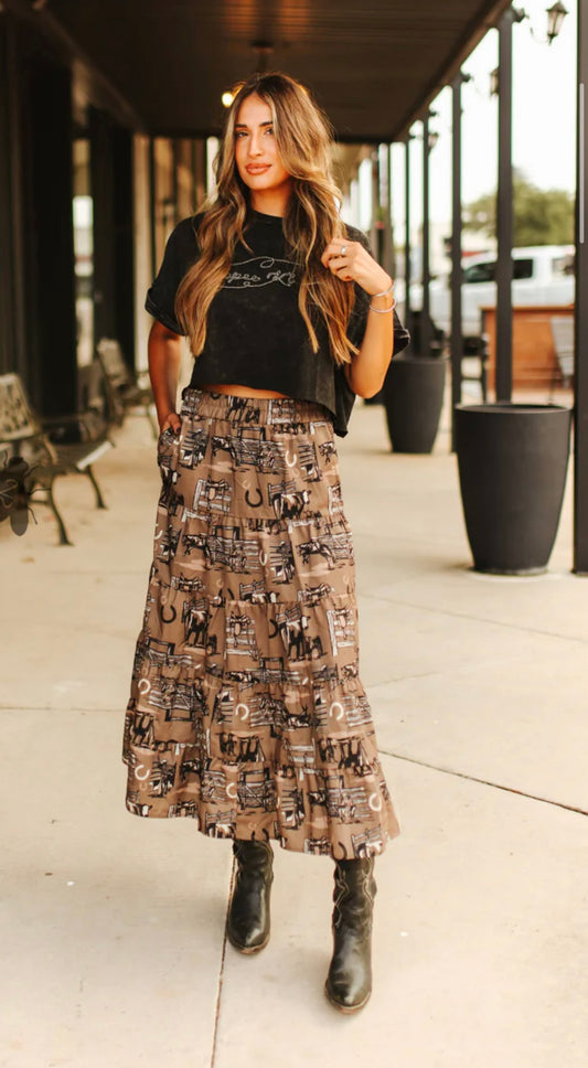Cowpoke skirt