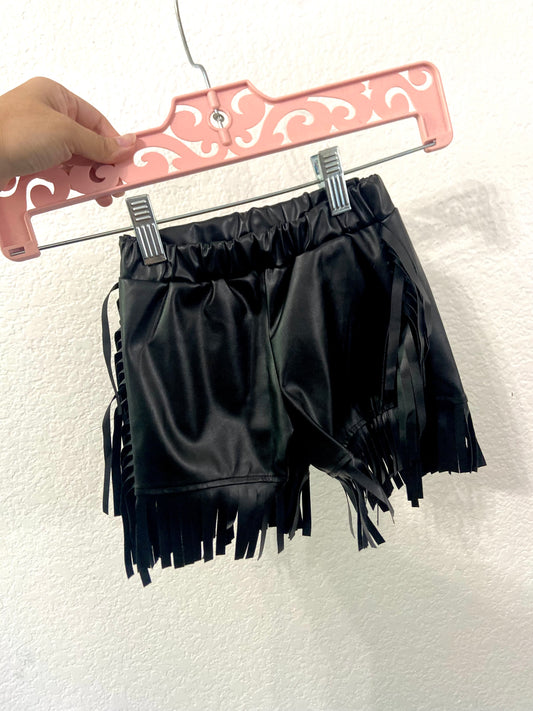 Luisa fringe shorts