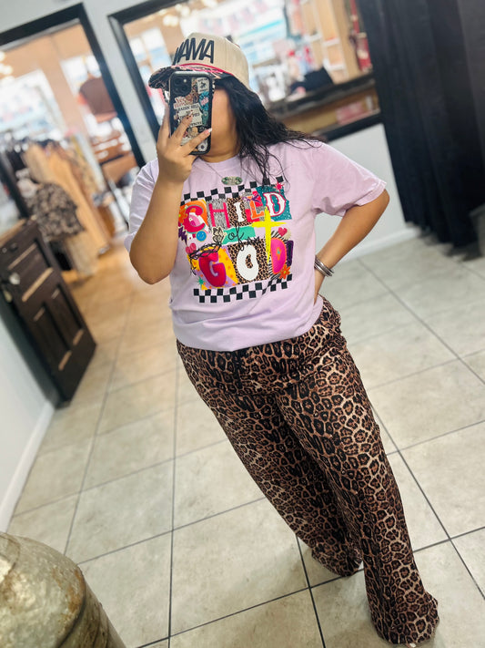 Leopard pants