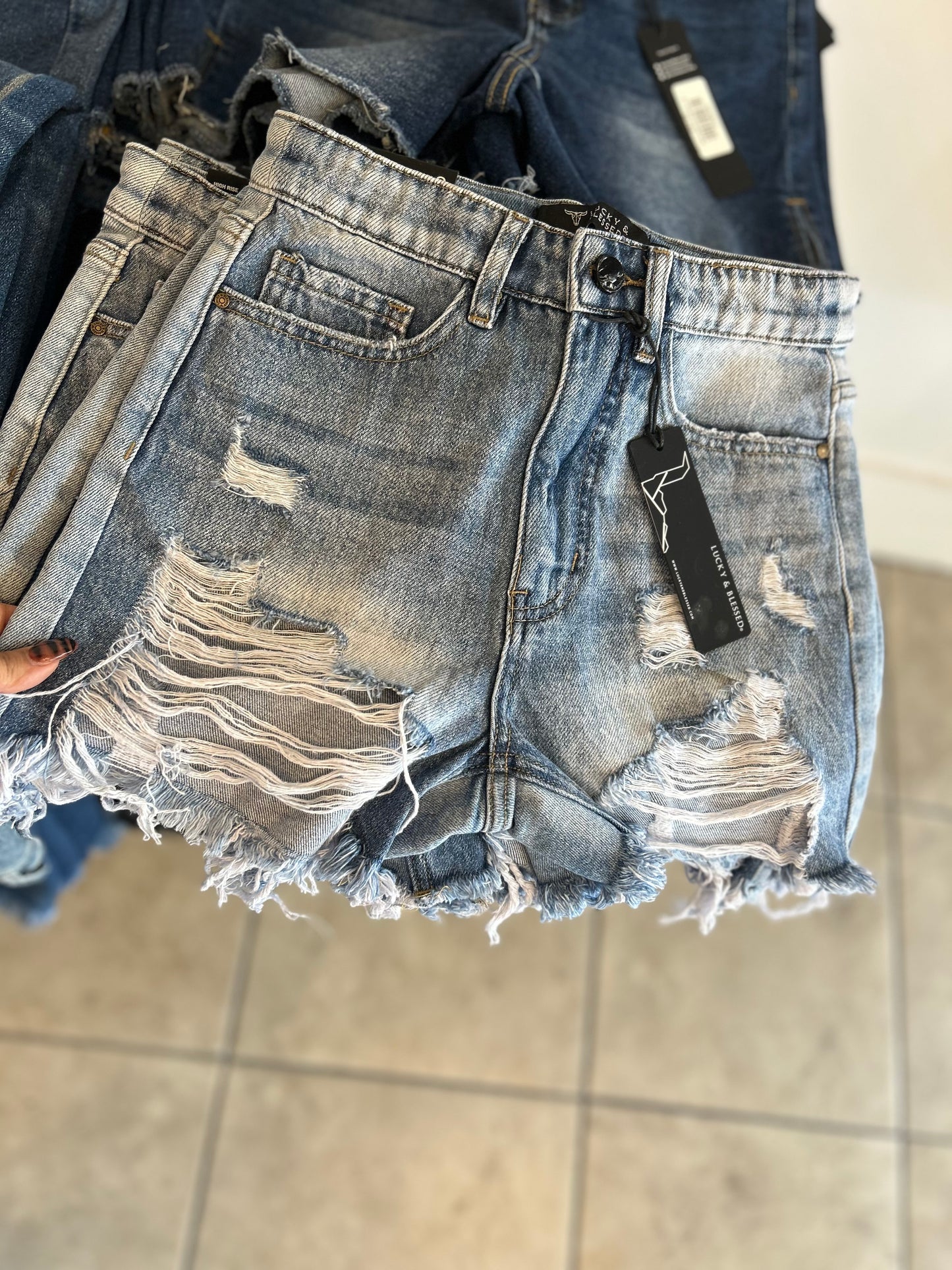Anita denim shorts