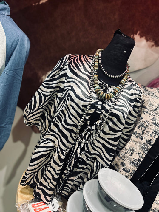 Cowgirl safari top