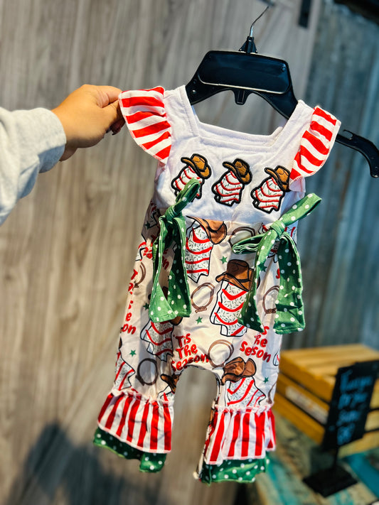 Tis the season romper