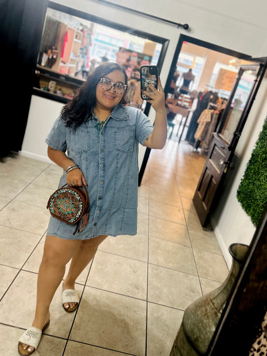 The Ana Denim dress