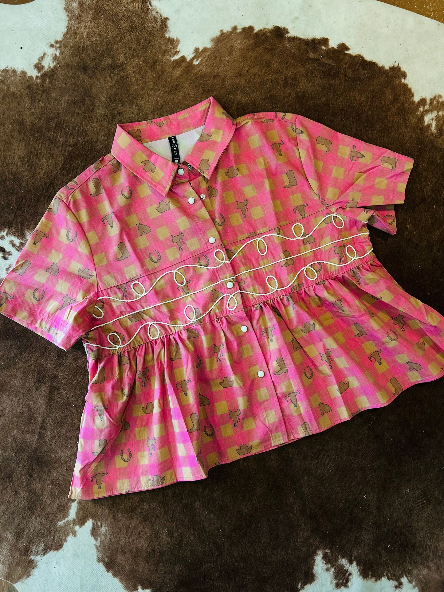 Loopty Lou giddy gingham