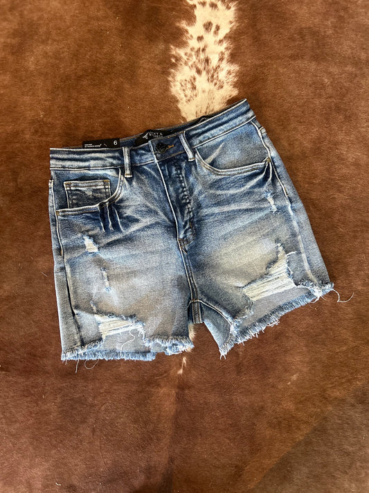 Jasmine denim shorts
