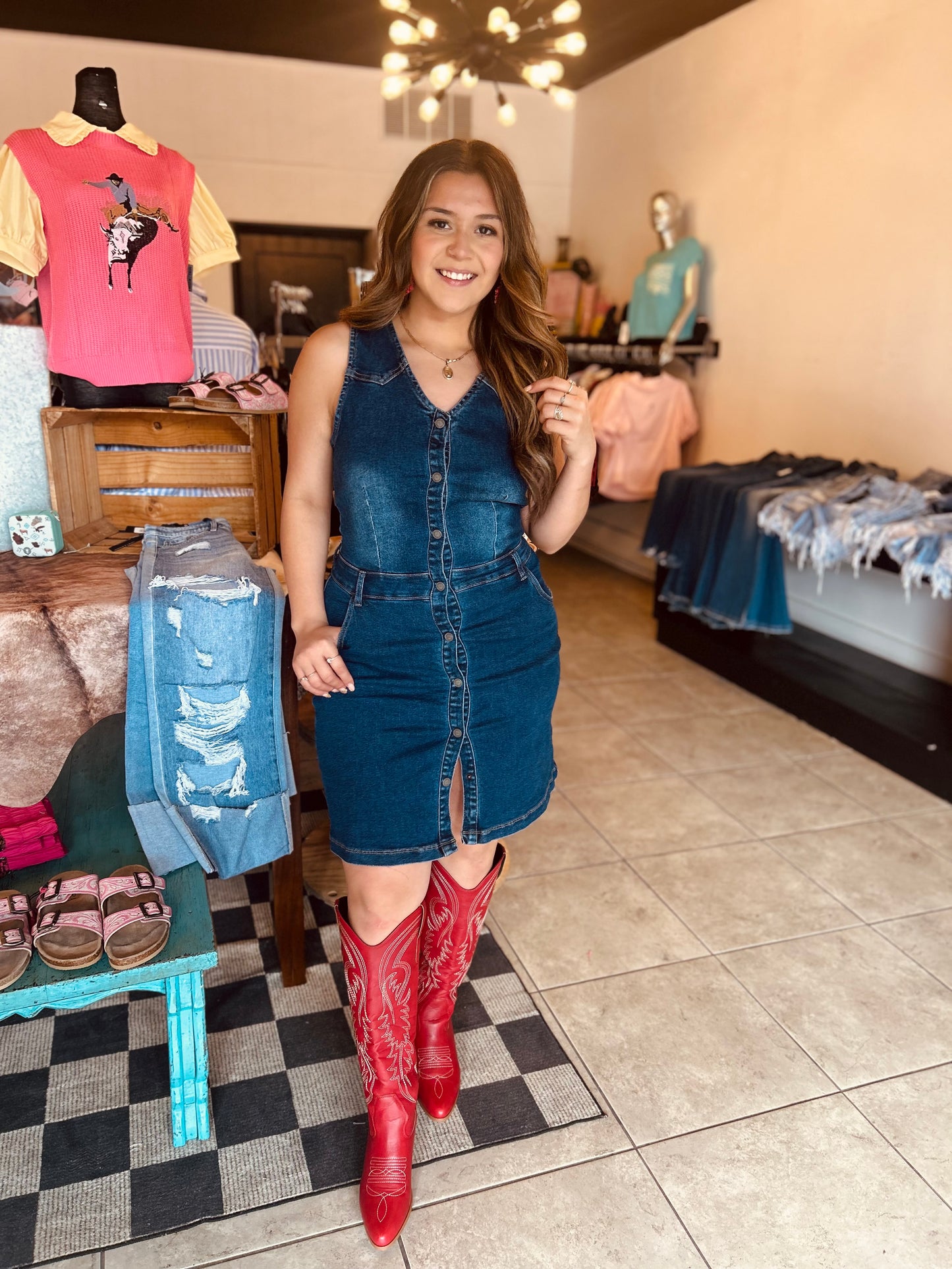 Ruby Denim dress