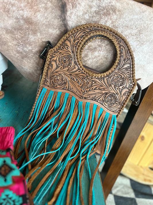 Punchy vaquera bag