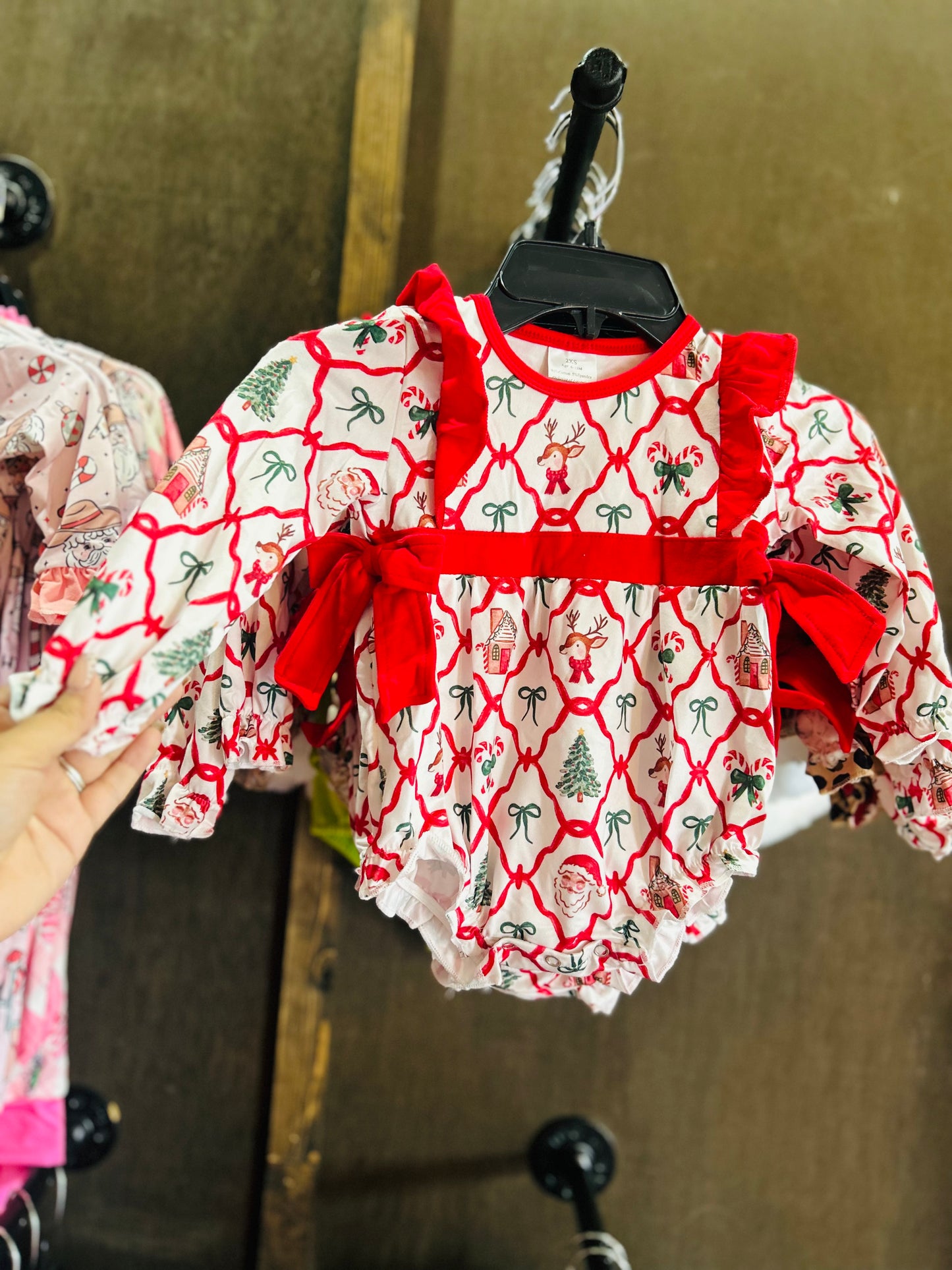 Vintage Christmas onesie