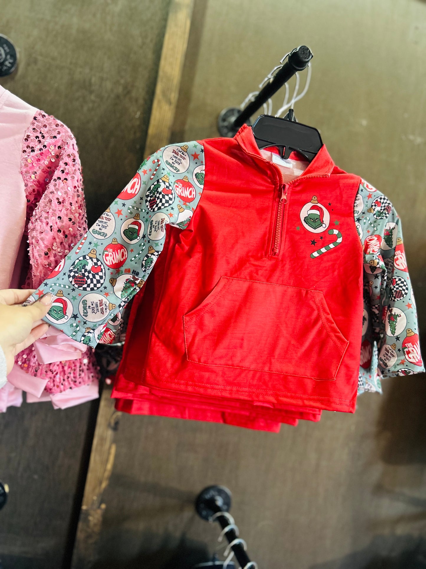 Boy Green face sweater