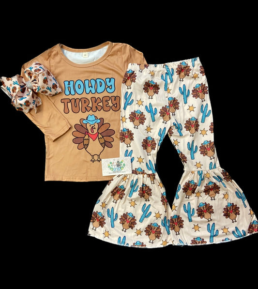 Howdy Turkey girls set