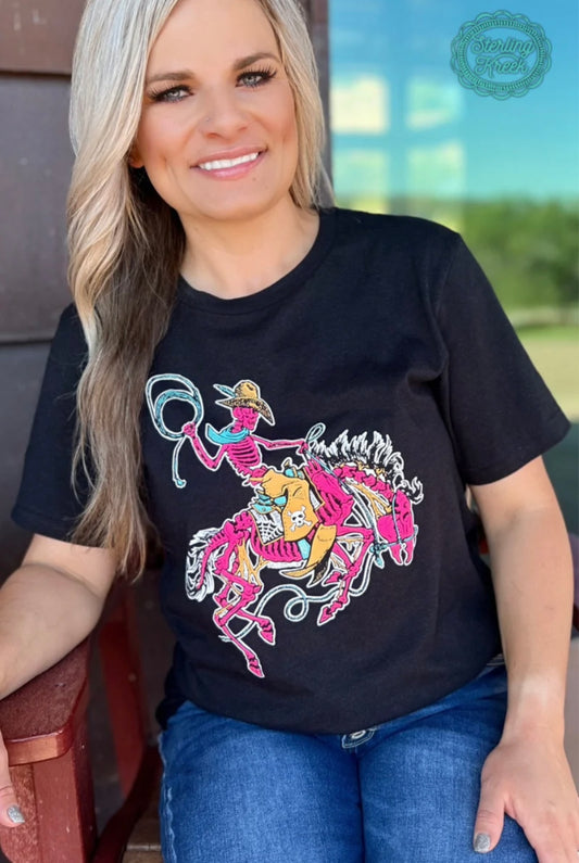 Boogie bronc tee