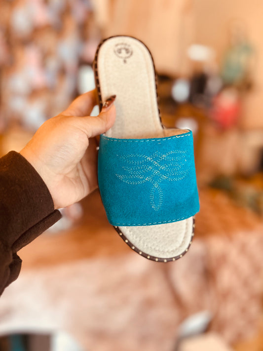 Jasmine Turquoise sandal