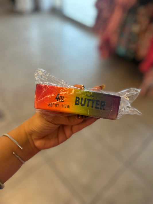 Rainbow butter