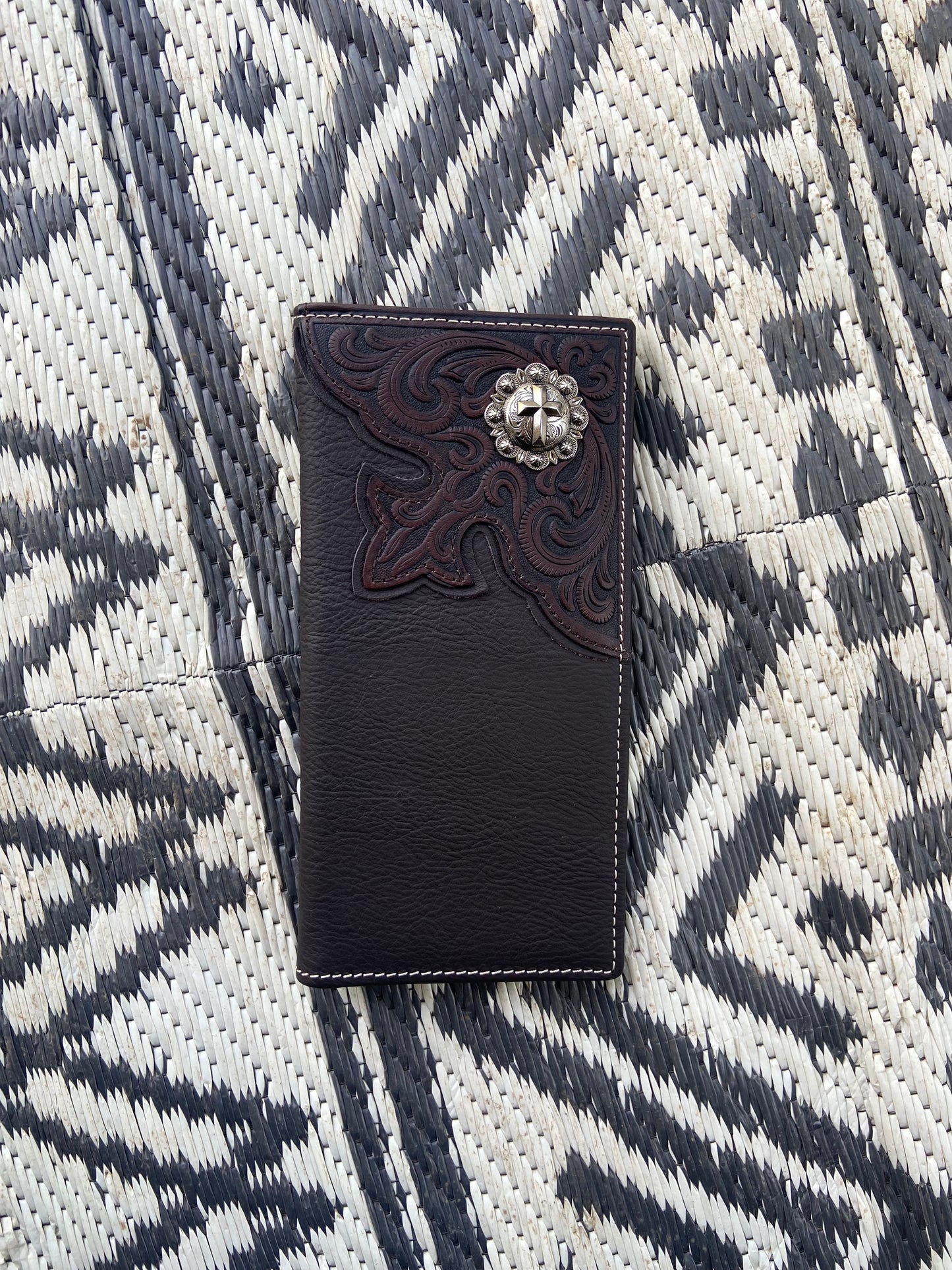 Cowboy tooled wallet