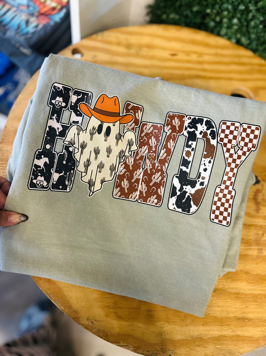 Howdy Halloween tee