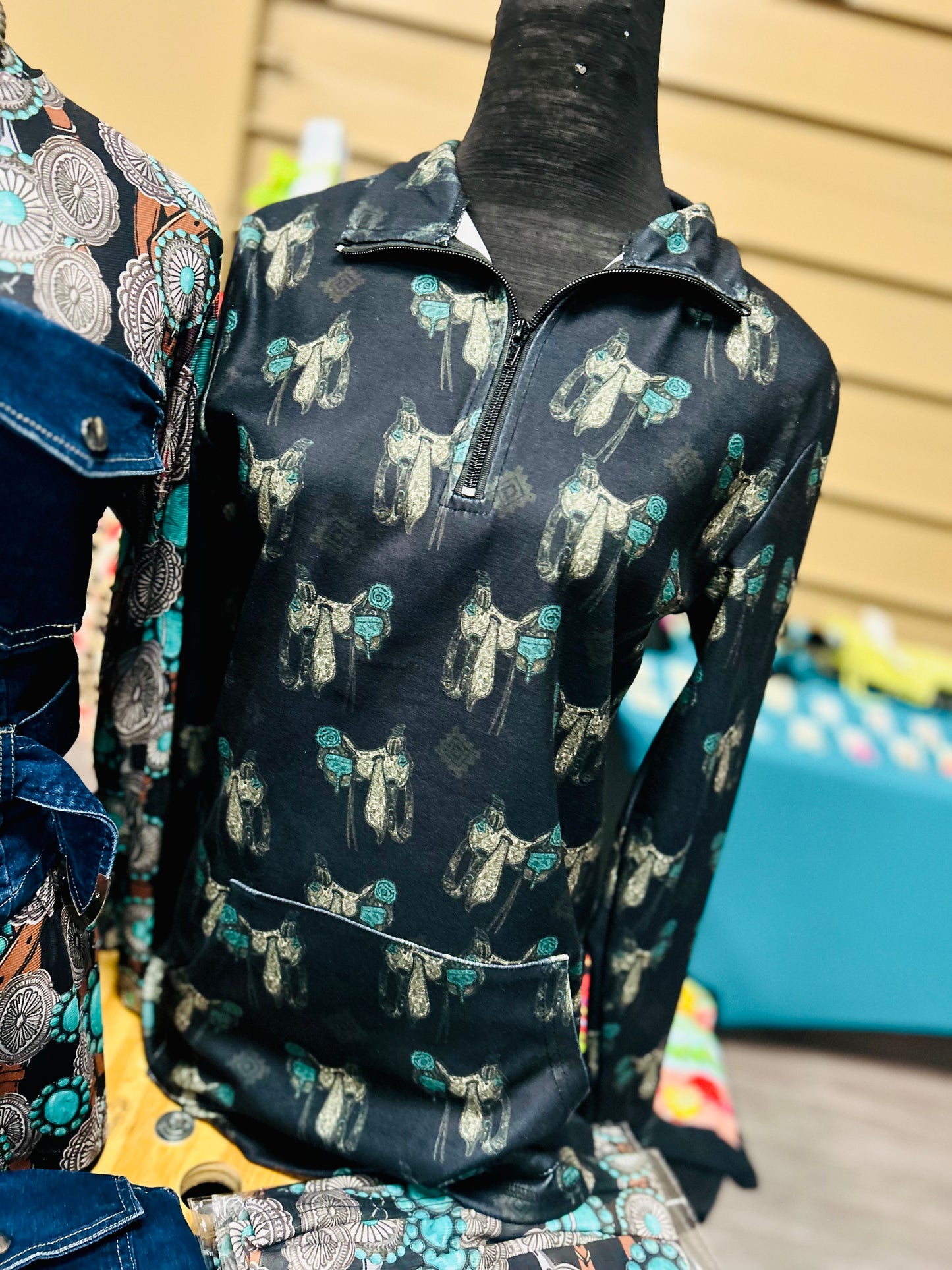 Saddle up pullover