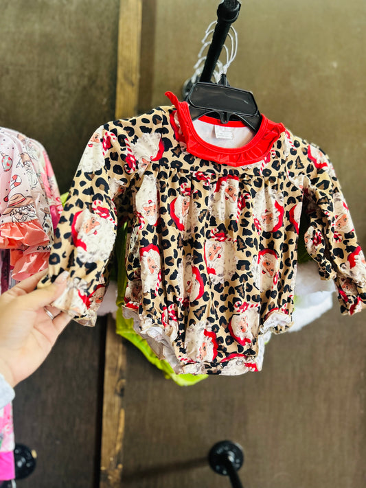 Santa’s gone wild onesie