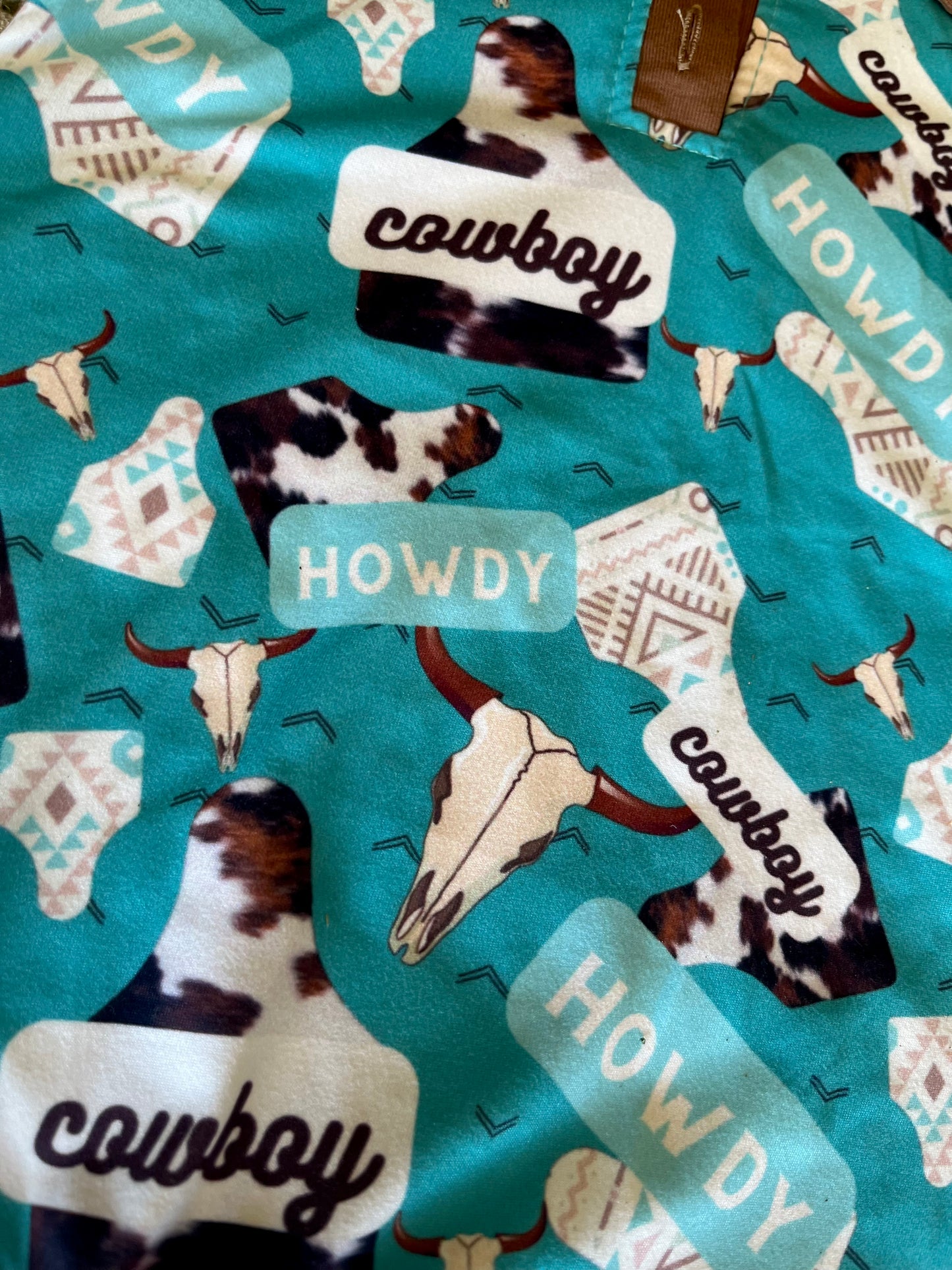 Howdy cowboy romper