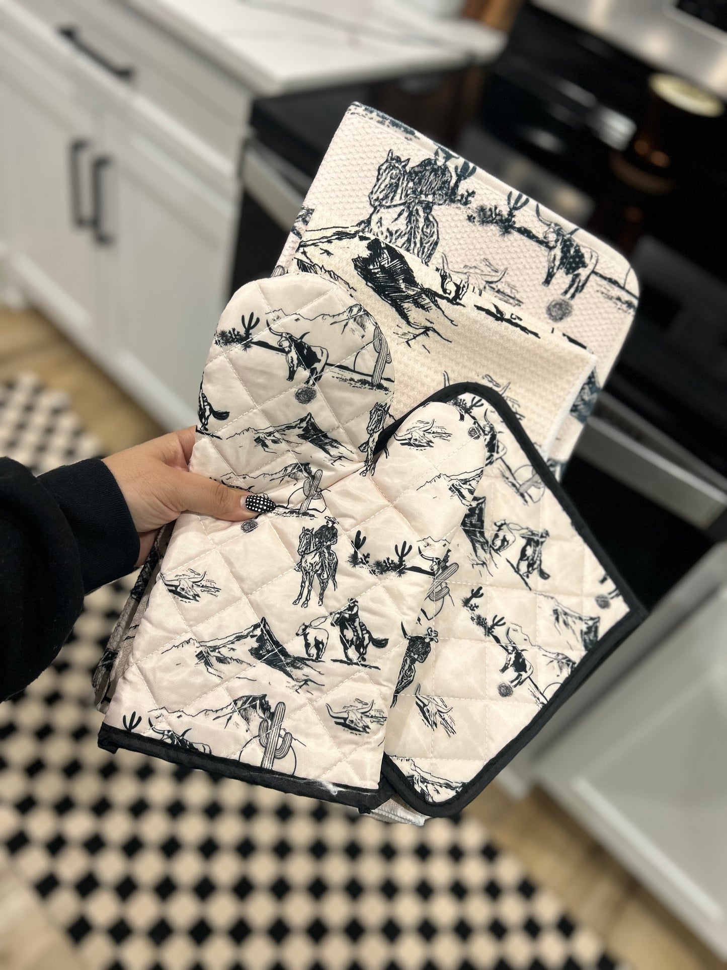 Cowboy kitchen set