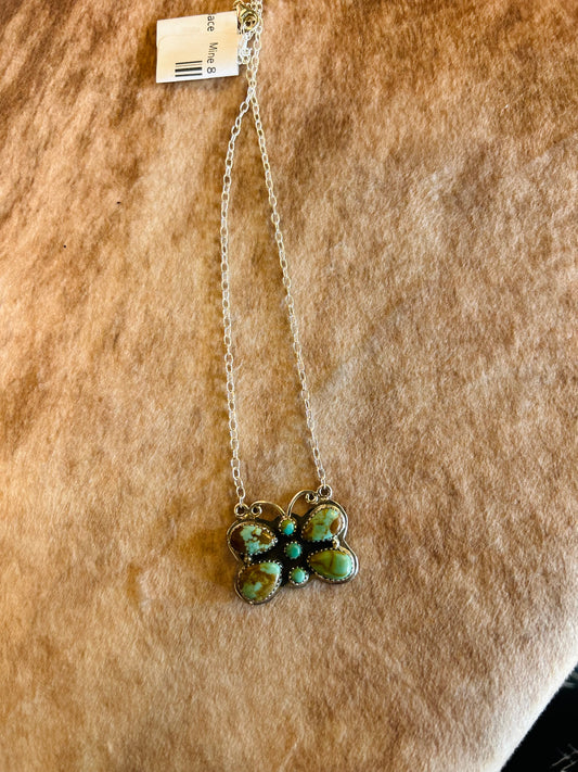 Mine 8 butterfly necklace