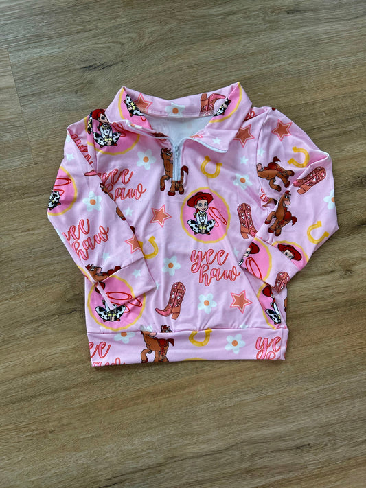 Yeehaw Cowgirl pullover