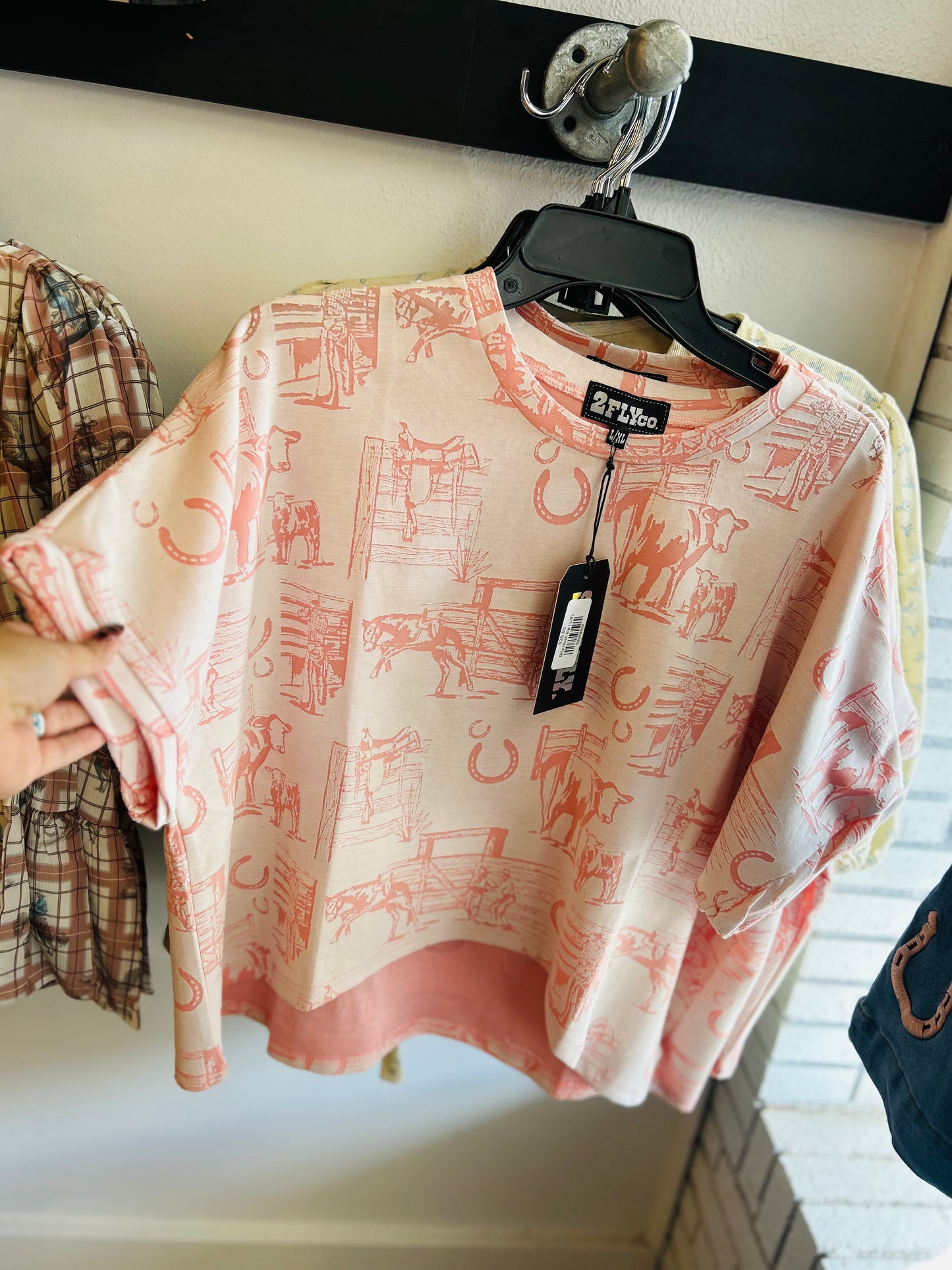 Billy blush top