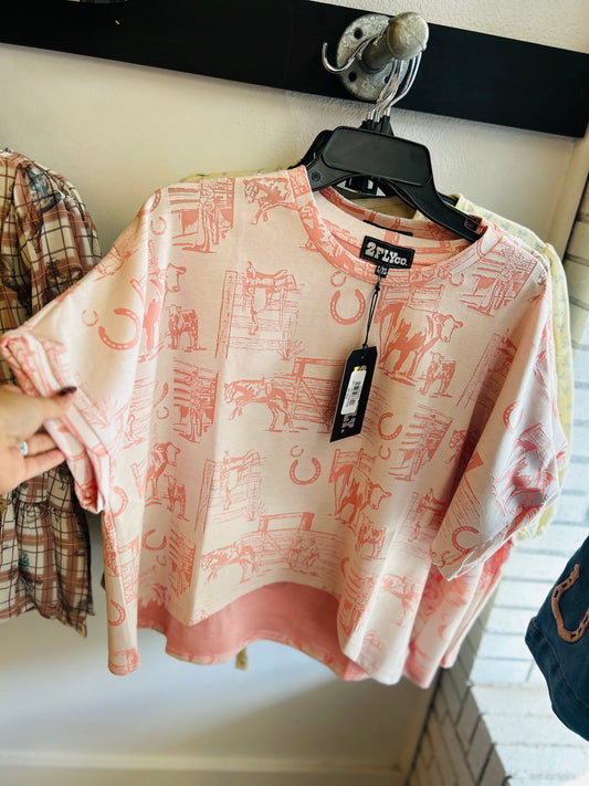Billy blush top