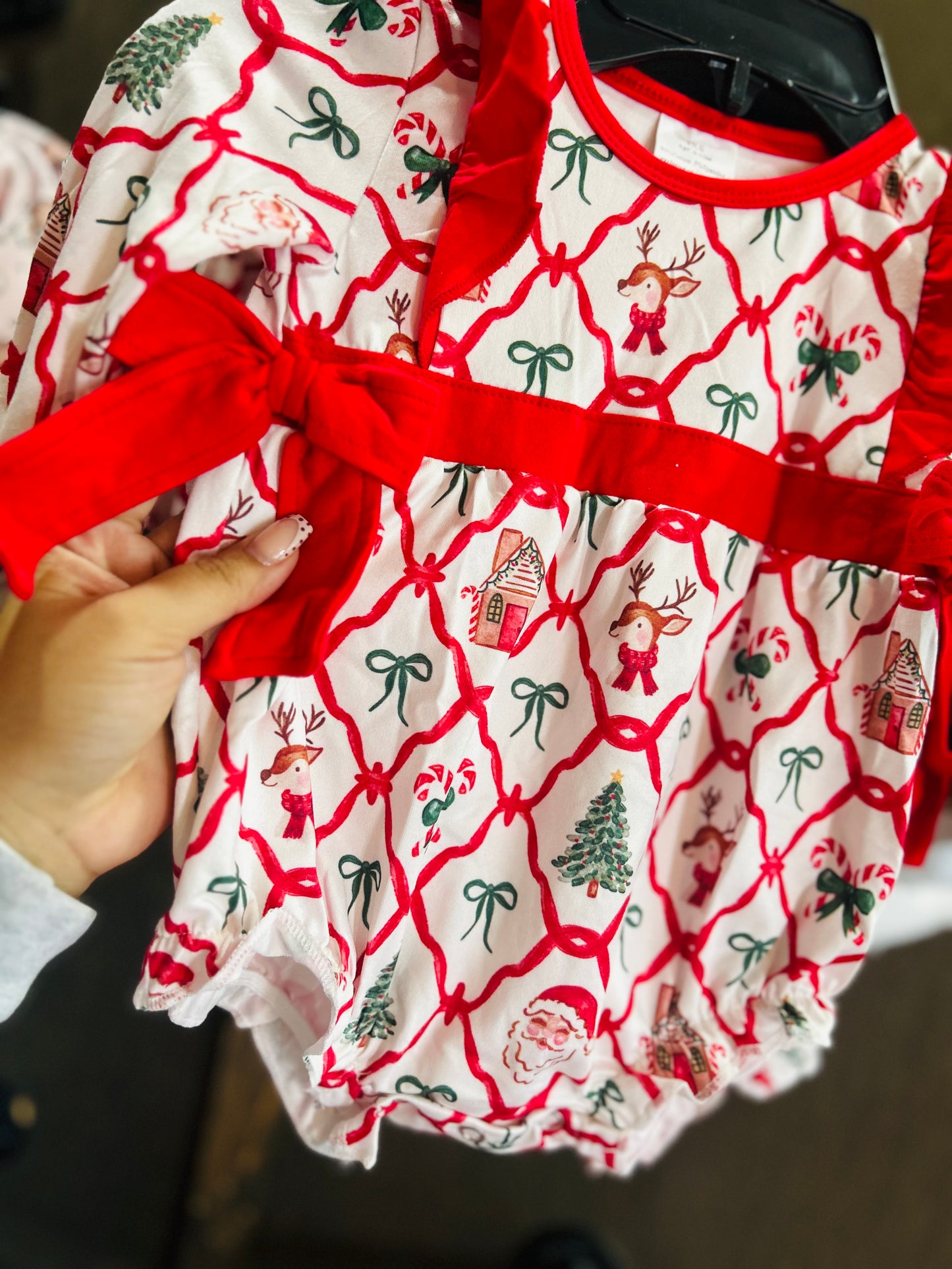 Vintage Christmas onesie