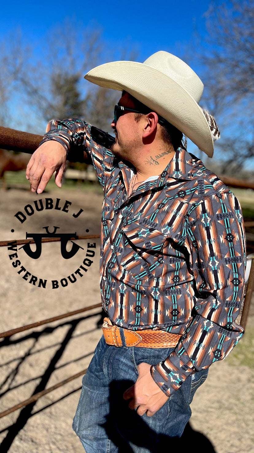 Fort Worth Funk men’s button up