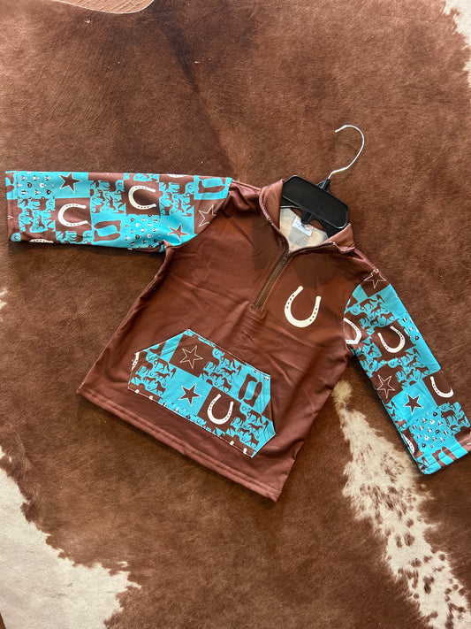 Star cowboy pullover