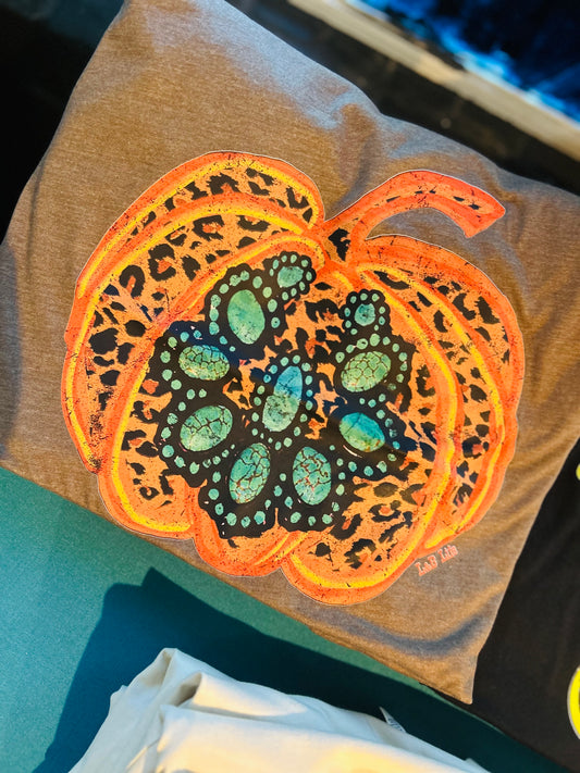 Turquoise pumpkin