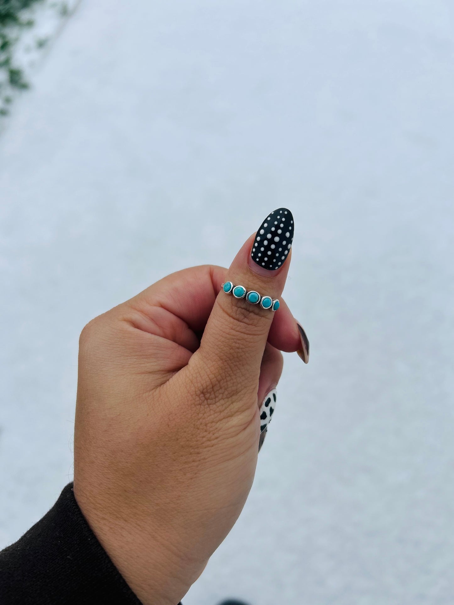 5 stone stacker ring