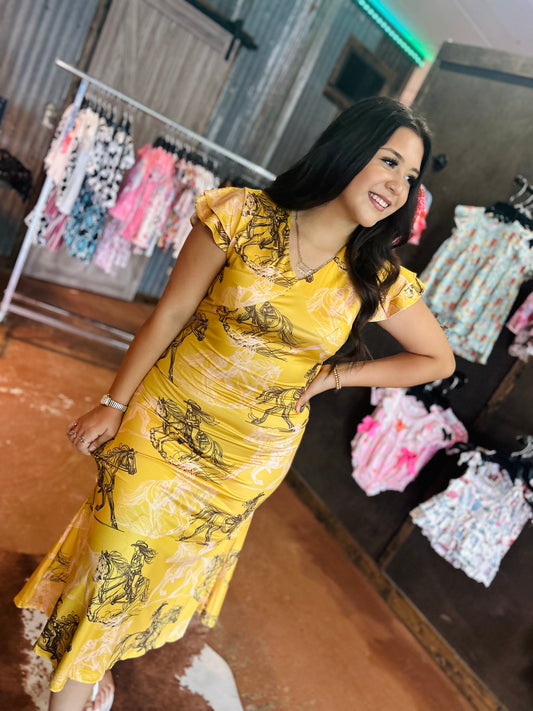 Sunshine cowgirl dress