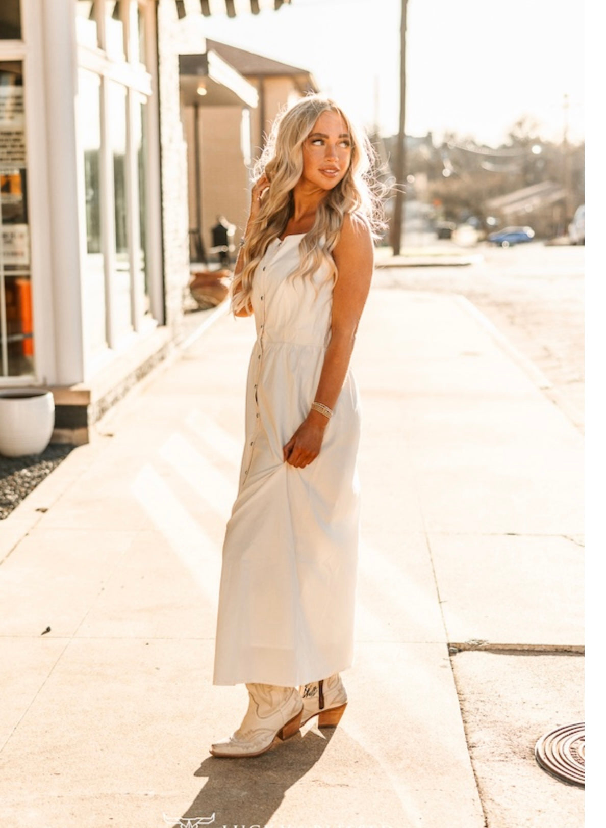 Anita snap dress
