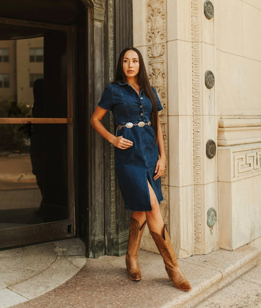 Catarina denim dress