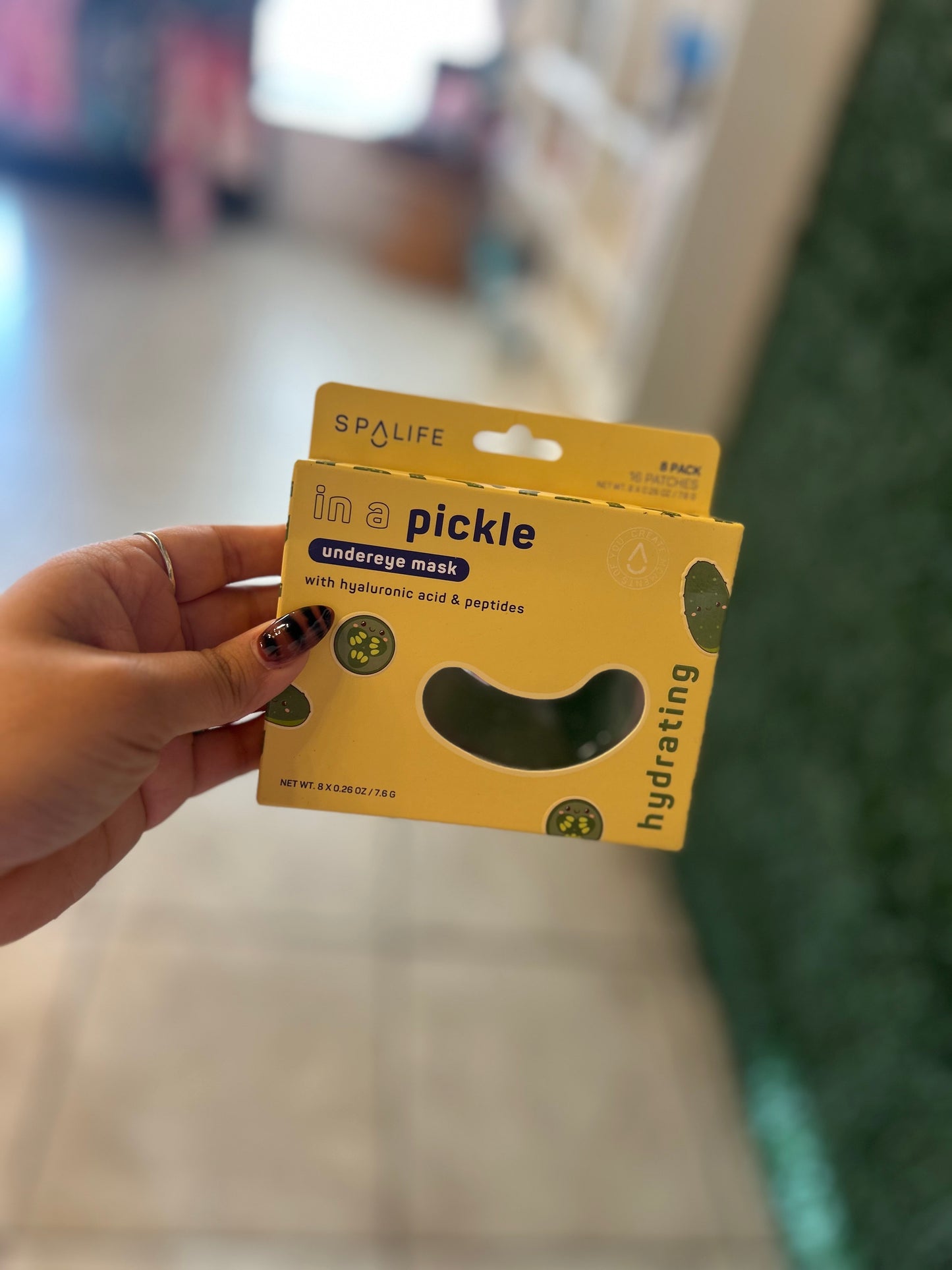 Pickle eye patches