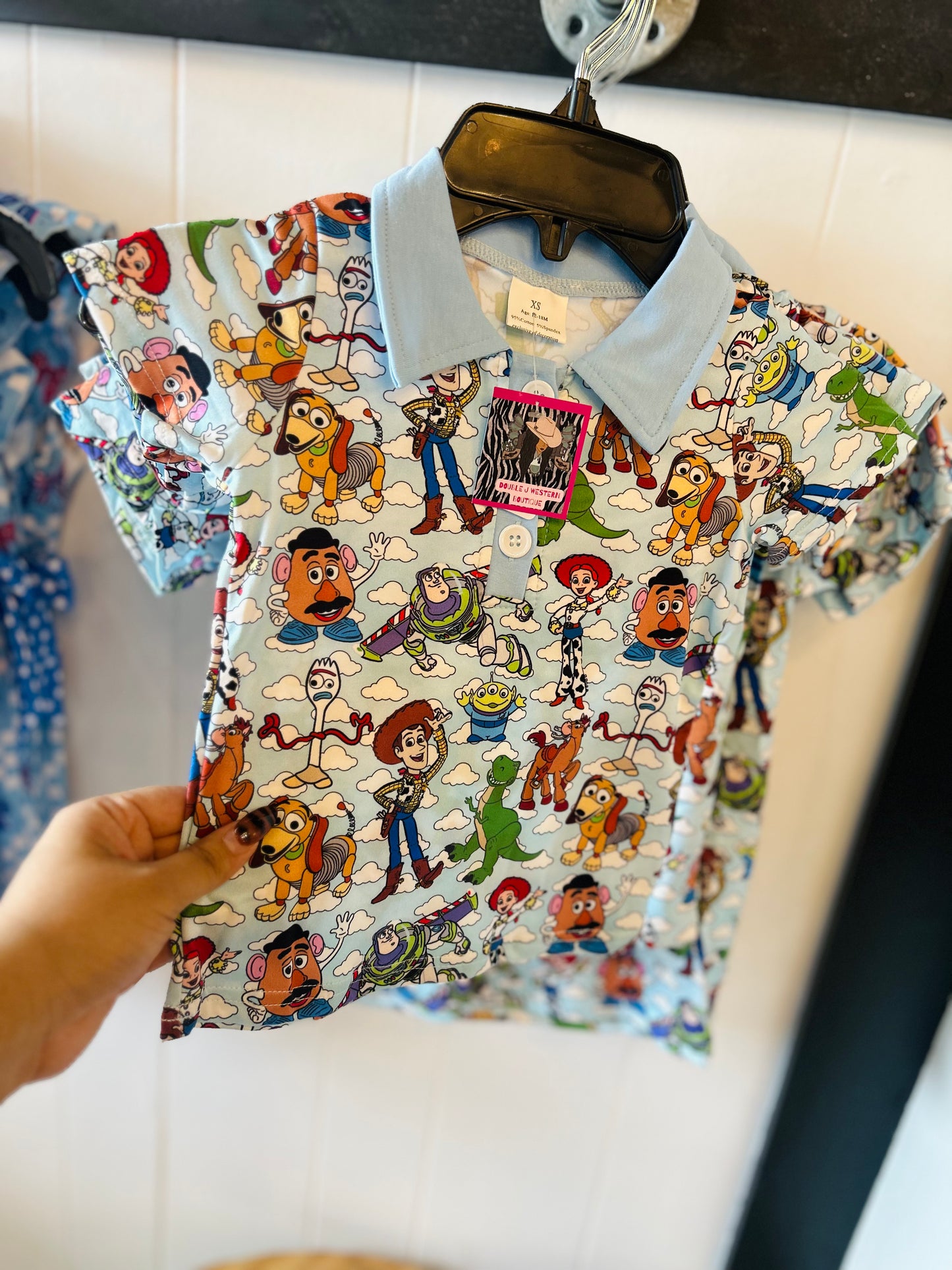 Boys cowboy polo